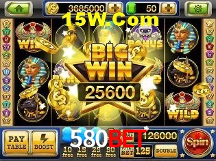 Provedores de Jogos 580Bet